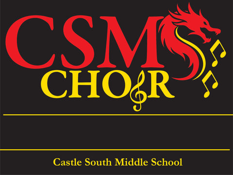 PERSONALIZED - 2021 Choir Yard Sign